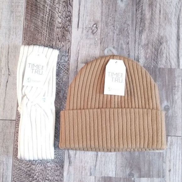 Beanie Hat & Head Wrap - Picture 1 of 4